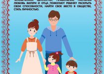 Роль семьи в воспитании ребёнка